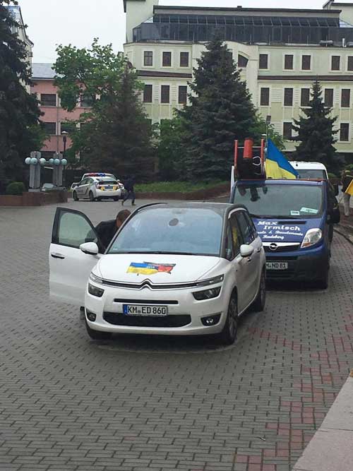 Автопробіг "Великодня поїздка за свободу та єдність України" прибув до Франківська Автопробіг "Великодня поїздка за свободу та єдність України" прибув до Франківська