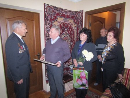 Ювілей відзначив житель міста Івано-Франківська Маковський Сергій Іванович