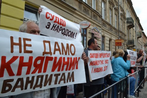 Працівники спиртзаводу "Княгинин" під судом вимагали зупинити ліквідацію підприємства