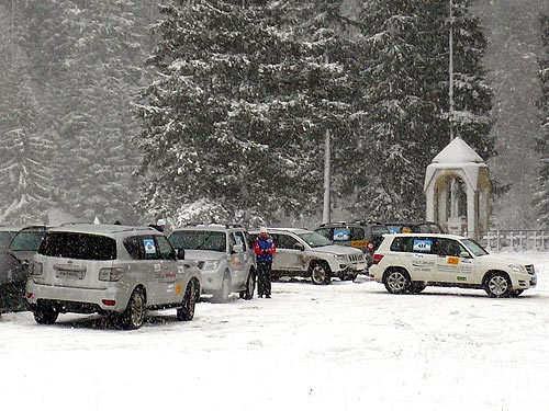 На Прикарпатті стартував Фестиваль позашляховиків На Прикарпатті стартував Фестиваль позашляховиків