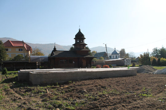 Фундаменти під нову церкву Фундаменти під нову церкву