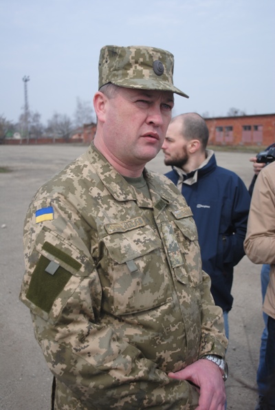 ТВО Івано-Франківського міського військового комісара підполковник Ігор Сорокопуд