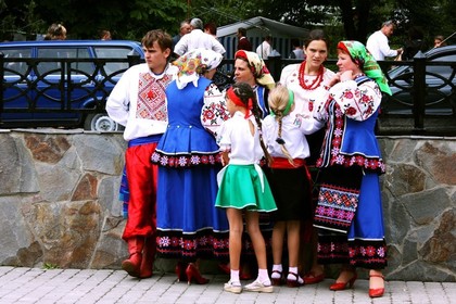 Люди в Яремче
