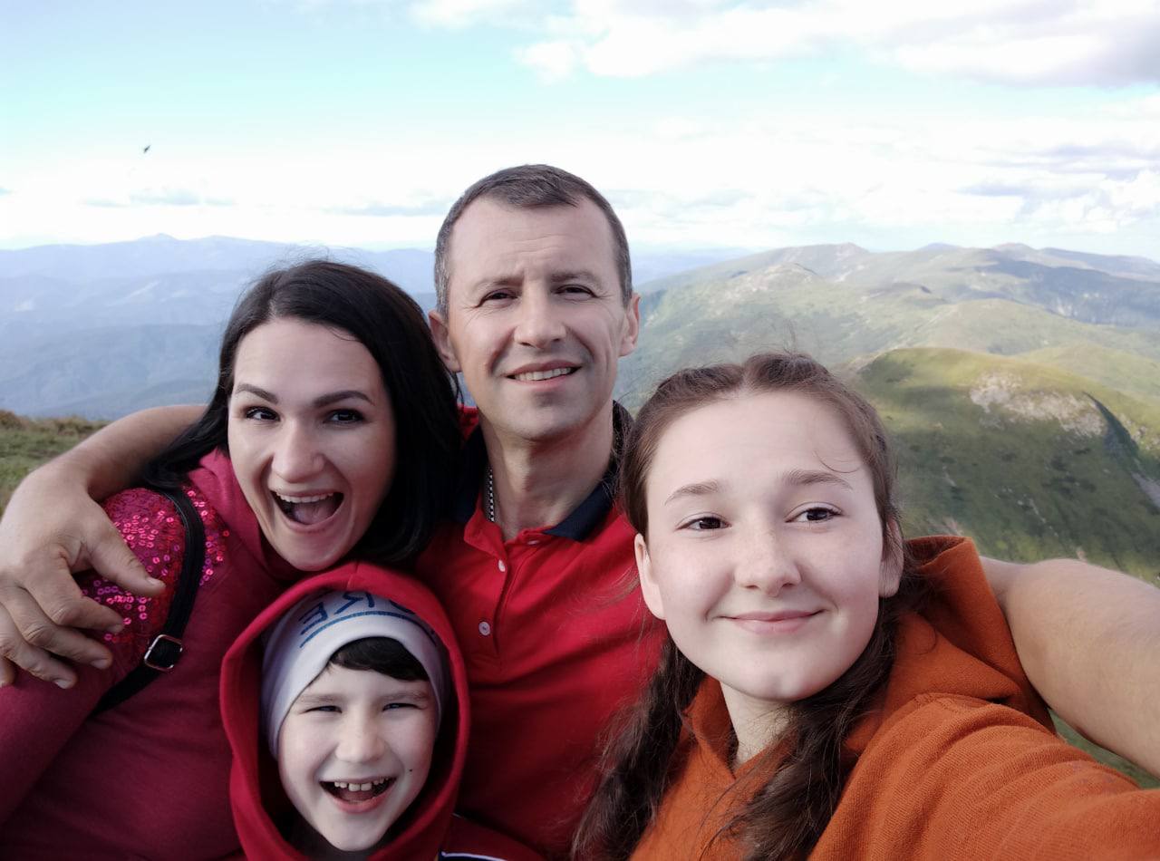 фото сім'ї загиблого бійця