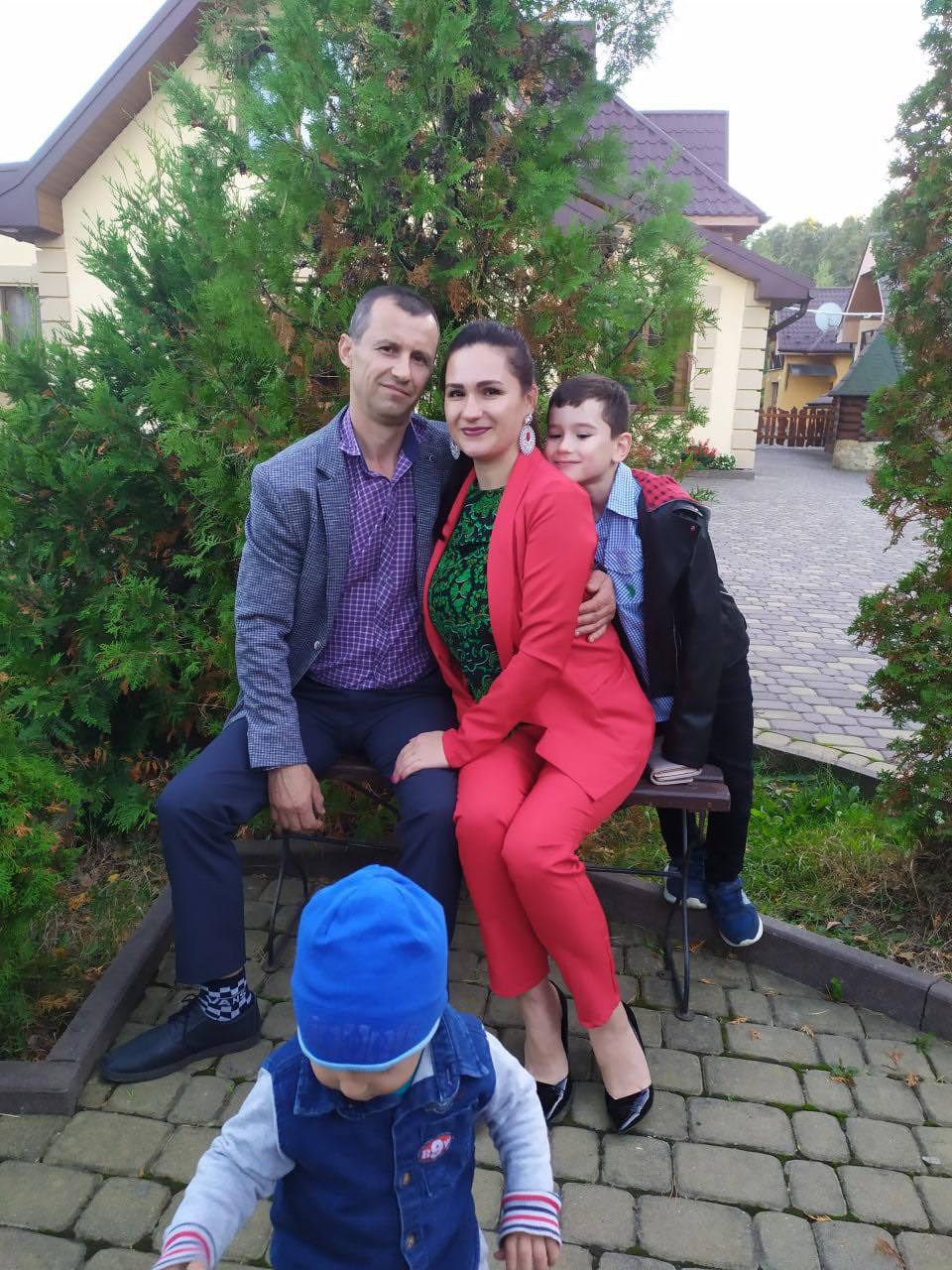 фото сім'ї загиблого бійця