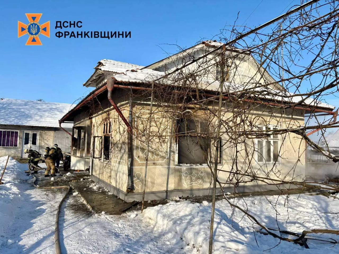 фото з місця пожежі