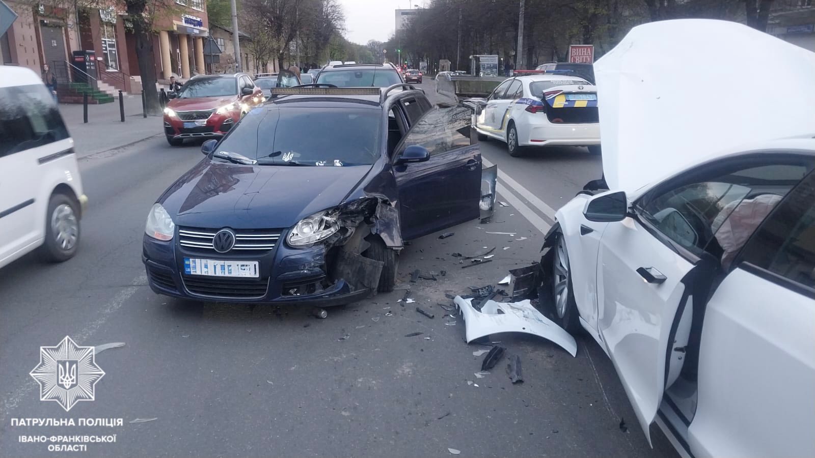 фото з місця аварії