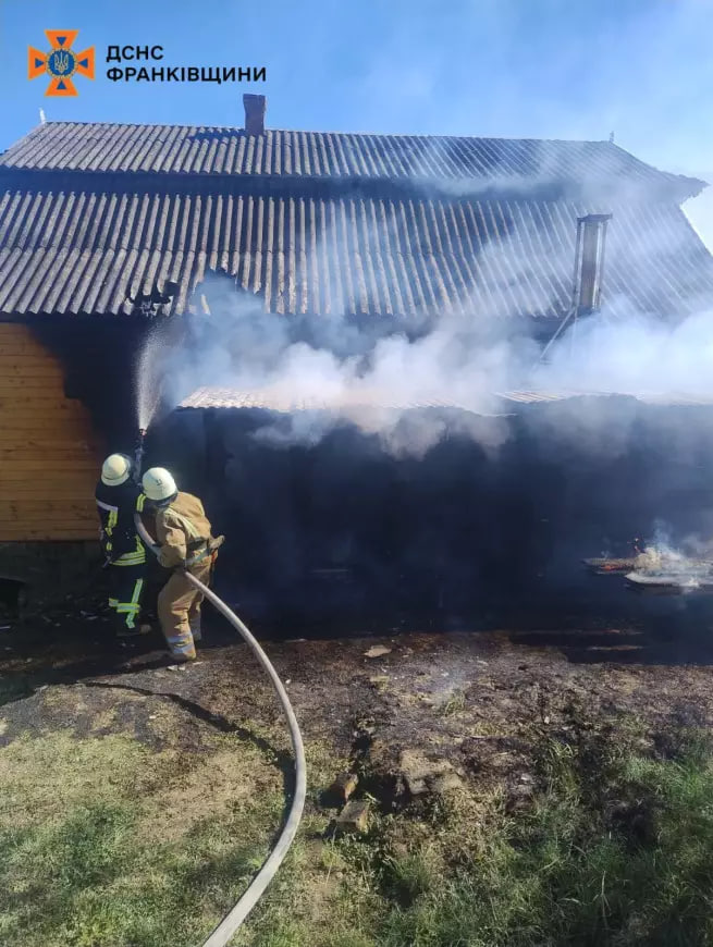 фото з місця пожежі