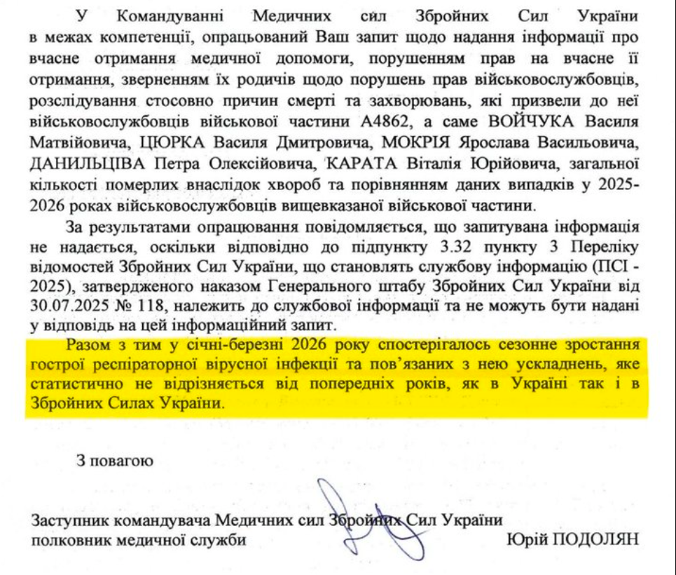 Відповідь