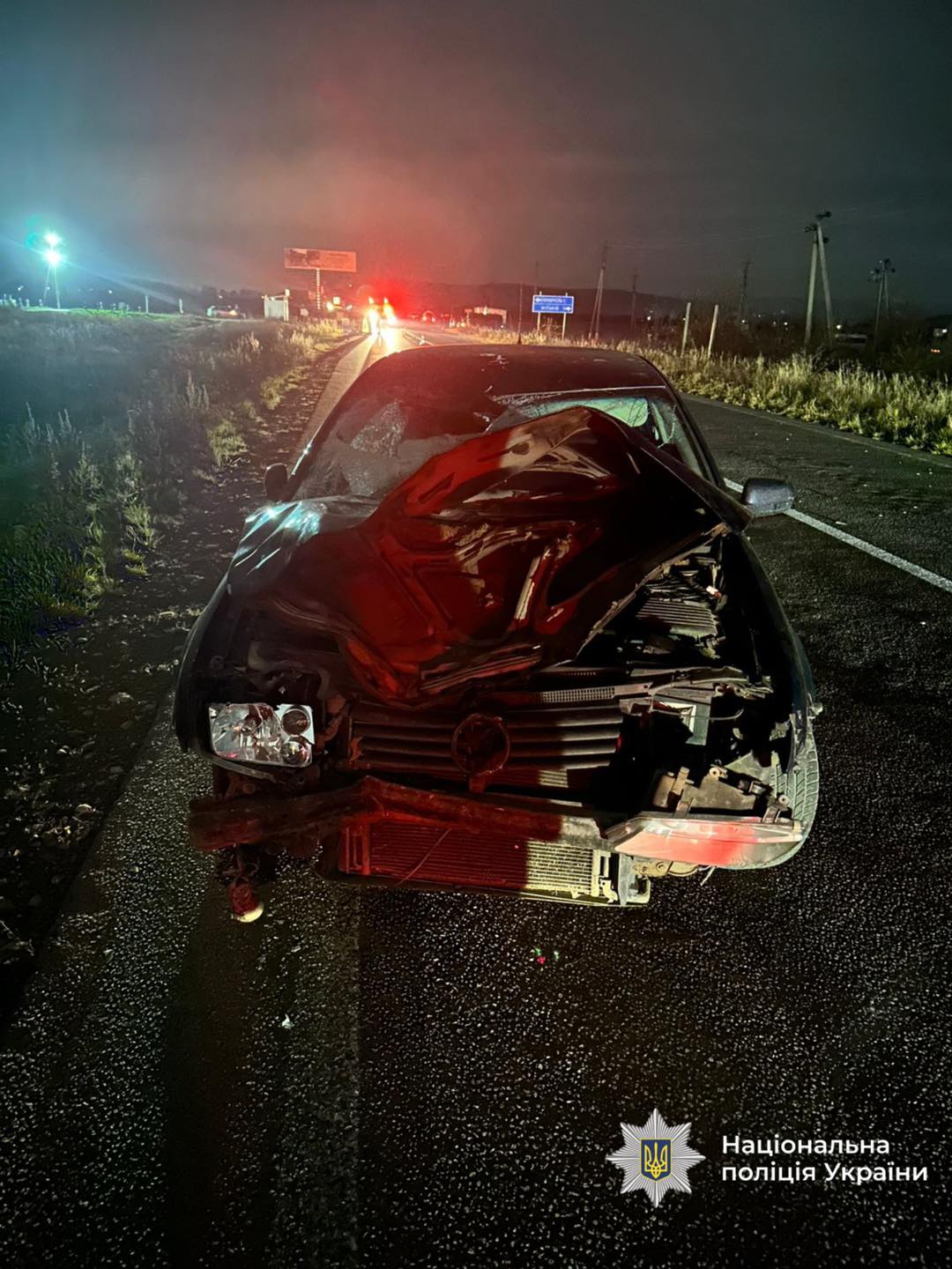 Фото з місця аварії